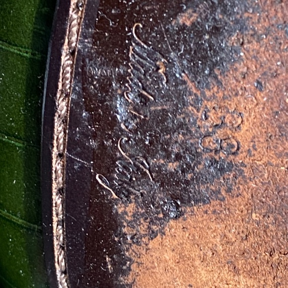 Louis Vuitton slingback heels multi-color leather straps size 38 Italy mules - Picture 11 of 11